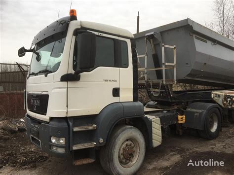 MAN TGS 18 400 4x4 hydrodrive truck tractor for sale Latvia Rīga XT39702