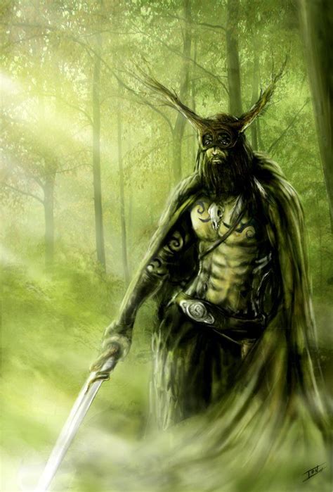 A Forest Guardian By Ionus Deviantart On DeviantART Celts And