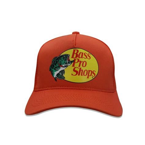 Gorra Bass Pro Shop Naranja Unitalla Ajustable