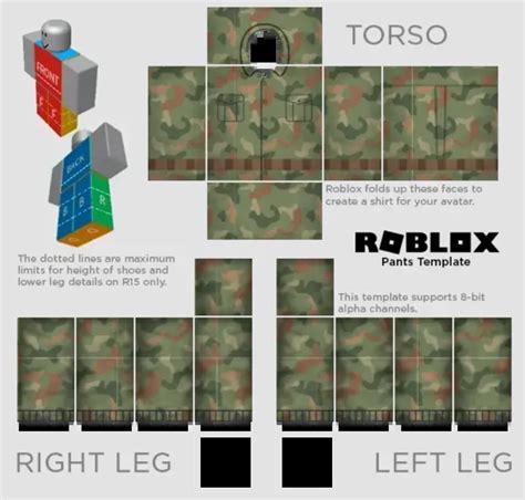 Roblox Uniform Template