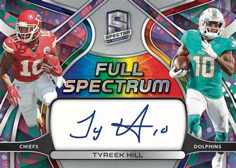 2022 Panini Spectra Football Checklist Set Details Box Reviews