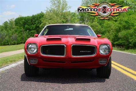 1971 Pontiac Firebird Formula Motoexotica Classic Cars