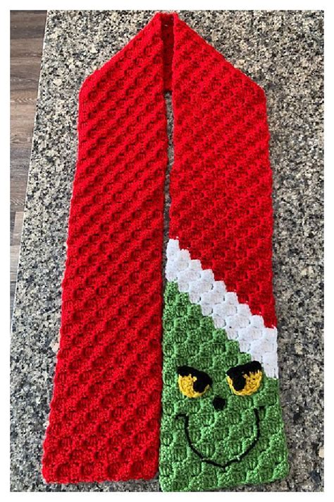 Christmas Scarf Free Crochet Patterns Paid Diy Magazine Christmas