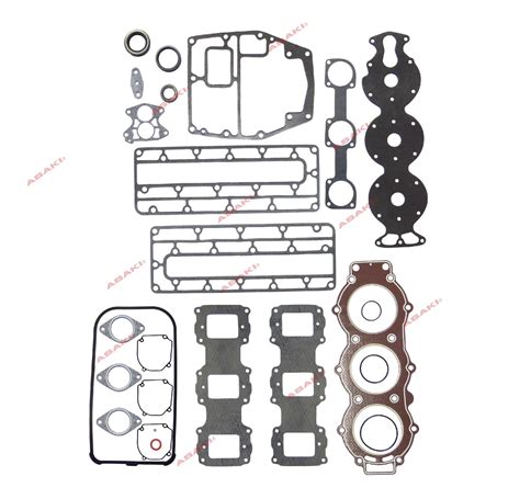 For YAMAHA Outboard 75 85 HP Power Head Gasket Kit Kit De Juntas 688