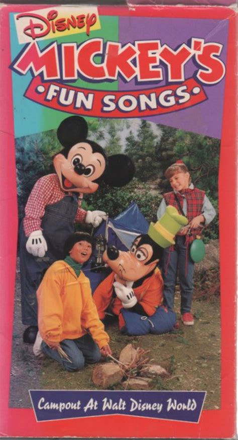 Mickey's Fun Song Disney Campout at Walt Disney World Early Tape Used ...