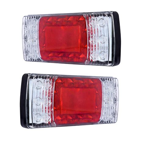 Buy Apsmotiv Led Tail Lightsback Tail Lampback Side Lightturn Signal Indicator Redclear