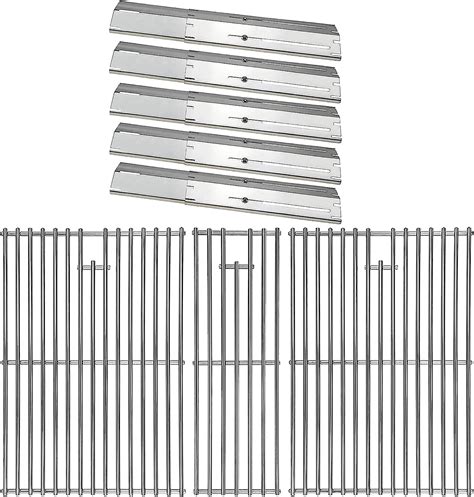 Uniflasy Cooking Grates For Nexgrill 720 0882a Evolution Infrared Plus 5 Burner