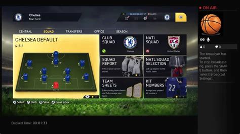 Fifa 15 Career Mode Team Sheets Youtube