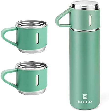 Bouteille D Eau Isotherme Avec Tasse Tasse Caf De Voyage Avec