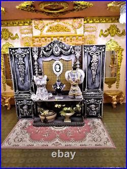 Miniature Dollhouse Fashion Display Lingerie Corsages Underwear Unique Ooak Dolls House Wooden