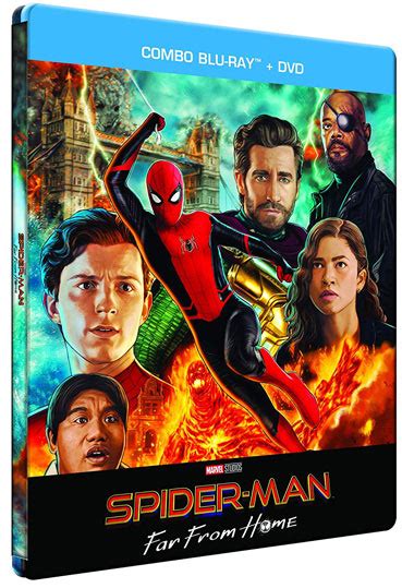 Spider Man Far from Home Steelbook Blu ray 4K édition collector