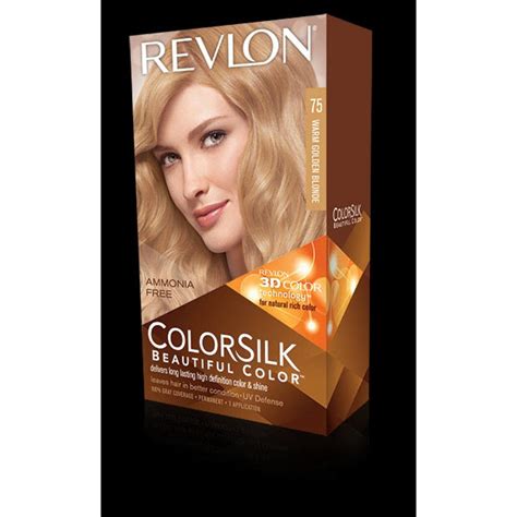 Revlon Colorsilk Beautiful Color Permanent Hair 75 Warm Golden Blonde