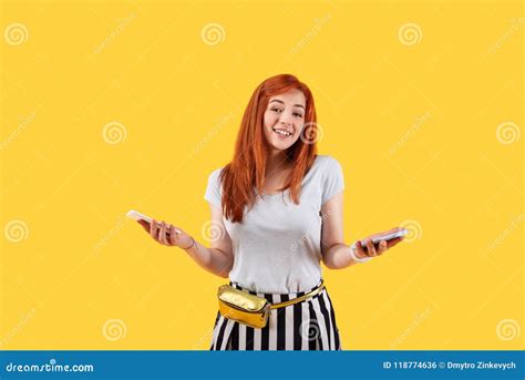 Happy Delighted Woman Smiling To You Stock Photo Image Of Model