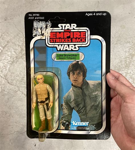 Star Wars Vintage 1980 Kenner ESB Luke Skywalker Bespin Fatigues