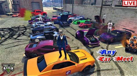 Gta Online Live Car Meet Car Show Cruise Rp Drag Races Ps