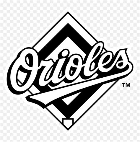 Baltimore Orioles 4 Logo Black And Ahite Baltimore Orioles Hd Png