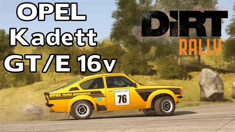 DIRT Rally прохождение на OPEL Kadett GT E 16V часть 31 на Русском PS4