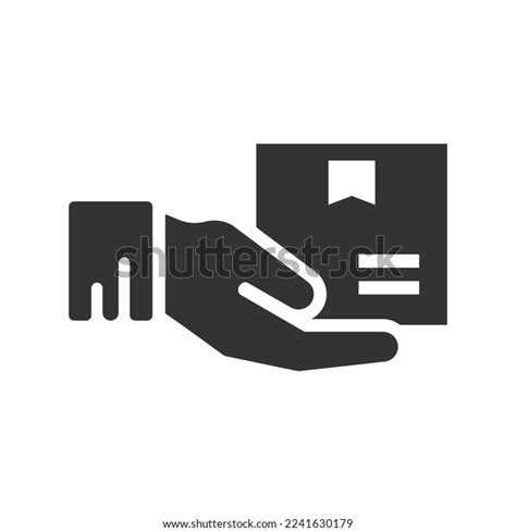 Parcel Delivery Icon Vector Graphics Stock Vector Royalty Free