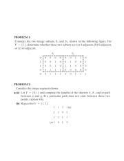 Hm Png Problem Consider The Two Image Subsets And S Shown