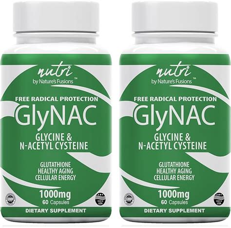 GlyNAC NAC Supplement N Acetyl Cysteine 2 Pack GlyNAC Supplement