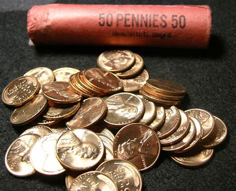 Zeke P Choice Gem Bu Lincoln Wheat Cent Roll