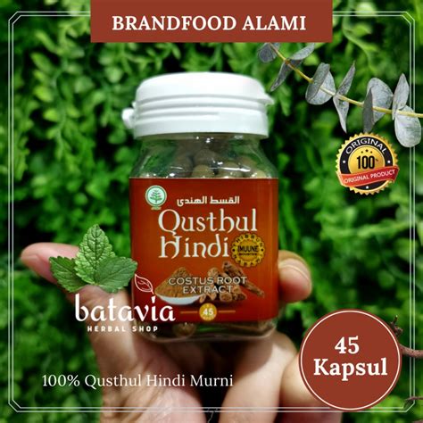 Jual Kapsul Qusthul Hindi Qust Al Hindi Qust Al Bahri Kapsul Dan