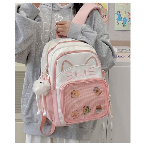 Ljef New Style Pain Bag Hot Girl Millennium Mechanical Shoulder Bag All Match Cat Cat