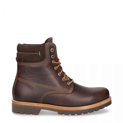 Panama Jack Men's Lace Up Boots USA - Panama Jack Panama 03 Dark Brown ...