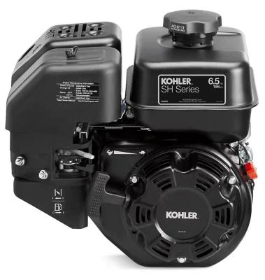 Kohler Sh Series Hp Engine In Crankshaft Recoil Start At