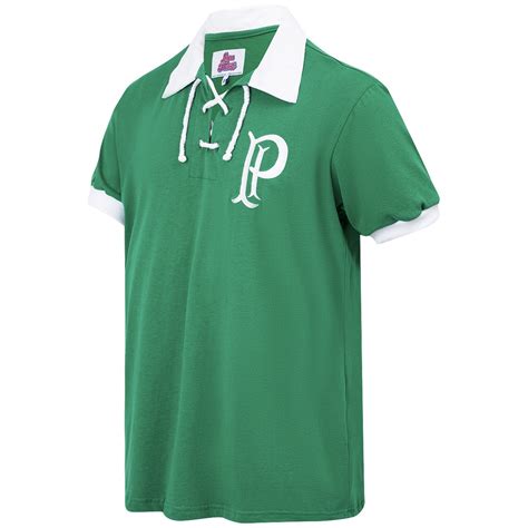 Camisa Palmeiras Palestra Itália 1915 Liga Retrô Masculina