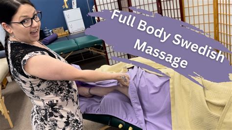 Full Body Swedish Massage With Music Only Youtube