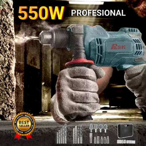 Jual Mesin Bor Tembok Beton Impact Drill 13mm Bor Listrik BOSCH MONAKE