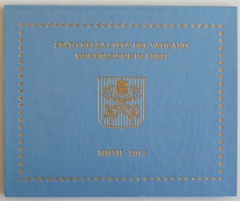 Vatican Year Set 2012 BU Benedictus XVI Catawiki