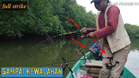 Mancing Di Spot Pohon Tumbang Karang Full Strike Sampai Kewalahan