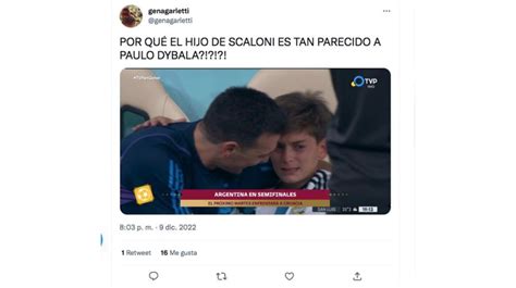 Paulo Dybala Es El Hijo De Lionel Scaloni La Teor A Viral Del