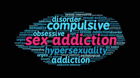 Sex Addiction Word Cloud On Stock Footage Video 100 Royalty Free Free