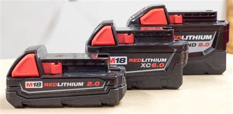 Milwaukee M18 Battery Dimensions