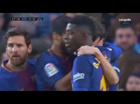 Barcelona Vs Levante 3 0 All Goals Extended Highlights La Liga 07