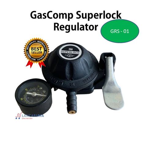 Jual Gascomp Superlock Gas Comp Super Lock Regulator Kompor Gas LPG