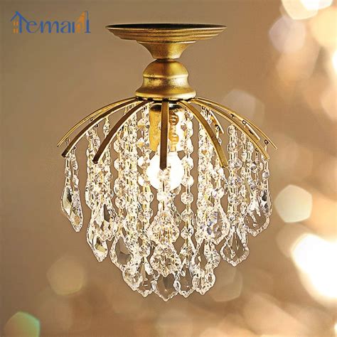 Jual Lampu Kristal Plafon Modern 30cm Lampu Gantung K9 Kristal Kamar