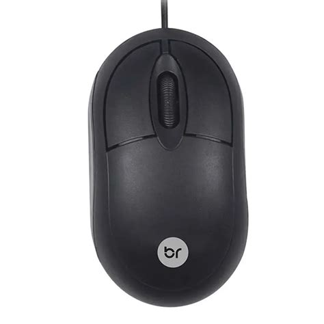 Mouse USB Basic Óptico Preto 800 Dpi 0106 Bright Lupel