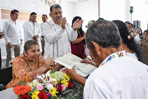 Parejas de Coatzacoalcos se casan en Bodas Colectivas 2024 Diario Gráfico