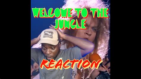 First Time Hearing Gunz N Roses Welcome To The Jungle Youtube