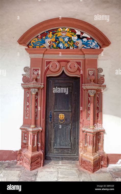 Coat Of Arms Schloss Weilburg Castle Weilburg An Der Lahn Hesse