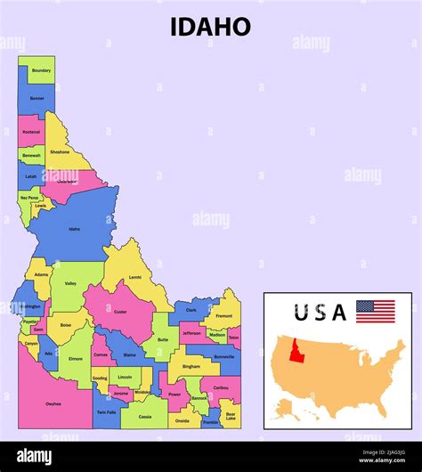 Navigating Idaho A Comprehensive Guide To The States Districts