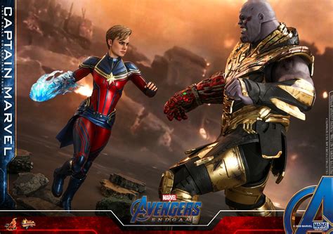 Hot Toys MMS575 Avengers Endgame 1 6 Captain Marvel AcareToys จำหนาย ของเลน โมเดล ชดผา