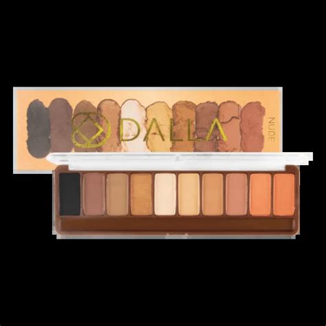 Paleta de Sombras Veganas Nude Dalla Makeup Fórmula Certa