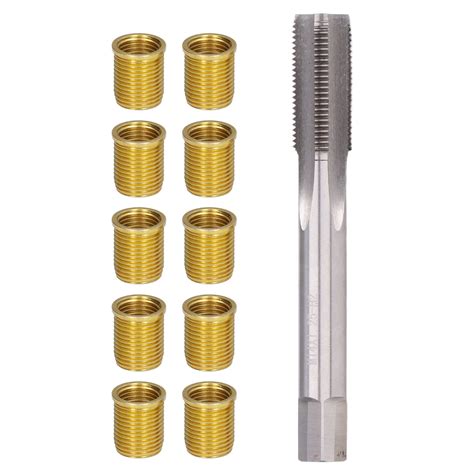 Spark Plug Thread Hole Repair Spark Plug Tap Inserts Threaded Inserts Tools Metal M12x1 25