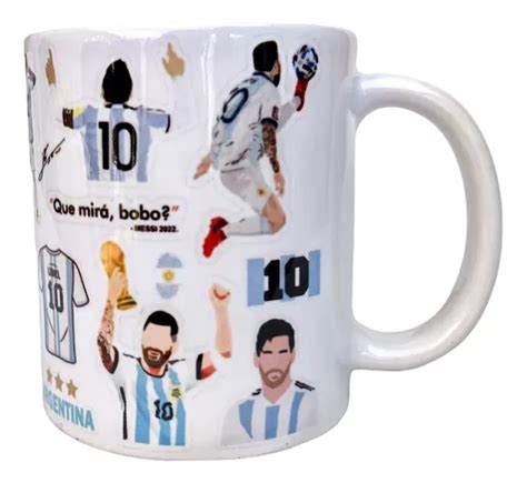 Taza Messi Selección Argentina Mundial cerámica en venta en