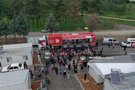 Kahramanmaraş Karacasu Konteyner Kenti nde 2 bin 739 depremzede misafir